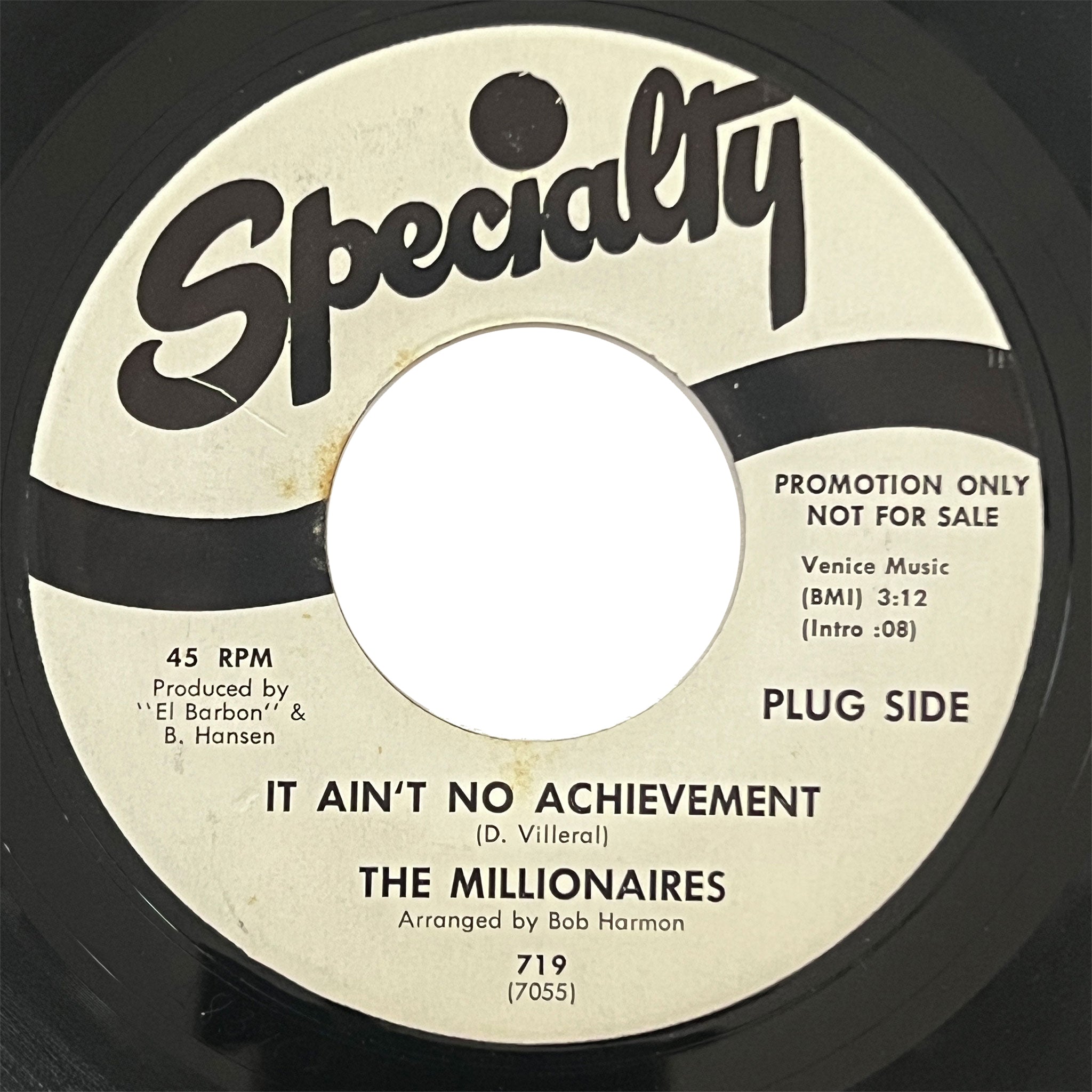 Millionaires - It Ain't No Achievement (promo)