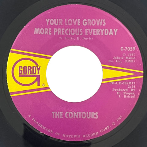 Contours - Your Love Grows More Precious Everyday