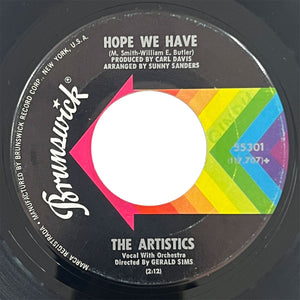 Artistics - Hope We Have