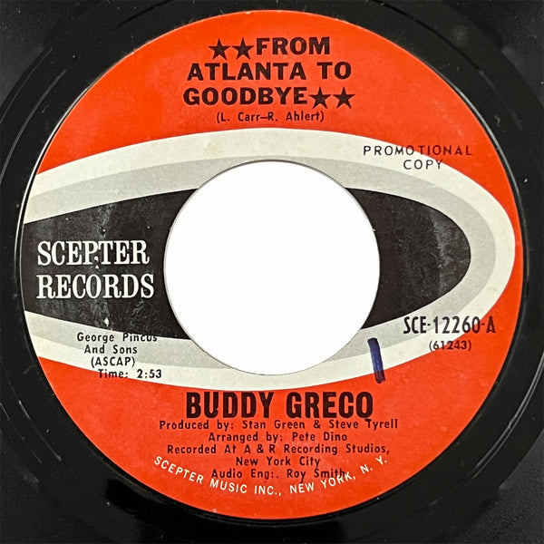 Buddy Greco - Love Is A Hurtin Thing (promo)