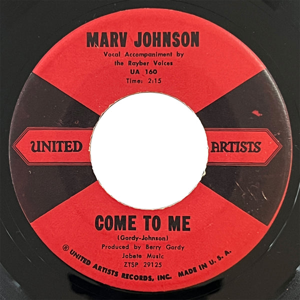 Marv Johnson - Come To Me