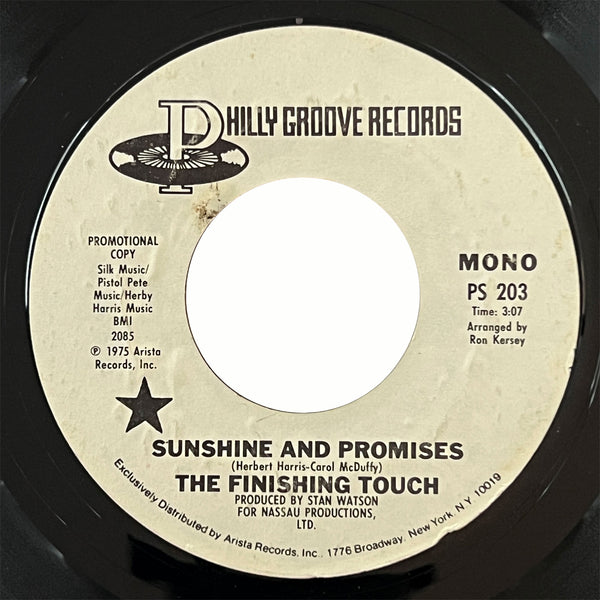 Finishing Touch - Sunshine And Promises (promo)