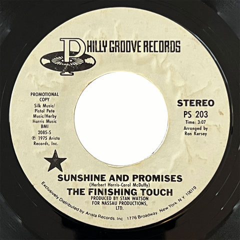 Finishing Touch - Sunshine And Promises (promo)