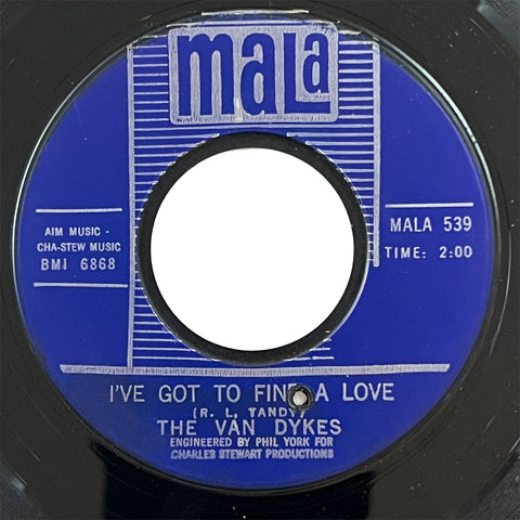 Van Dykes - I've Got To Find A Love