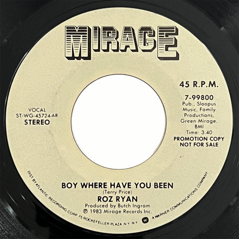 Roz Ryan - Boy Where Have You Been (promo)