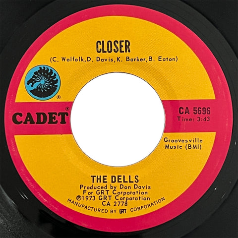 Dells - Closer (promo sticker)