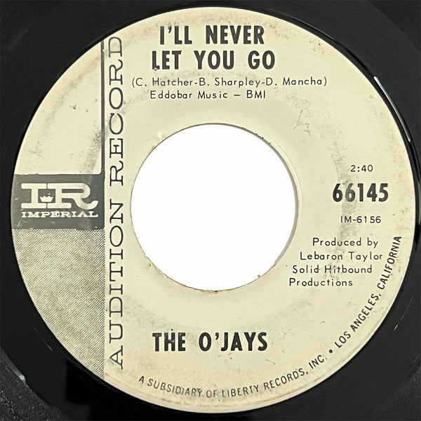 O'Jays - It Won't Hurt (promo)