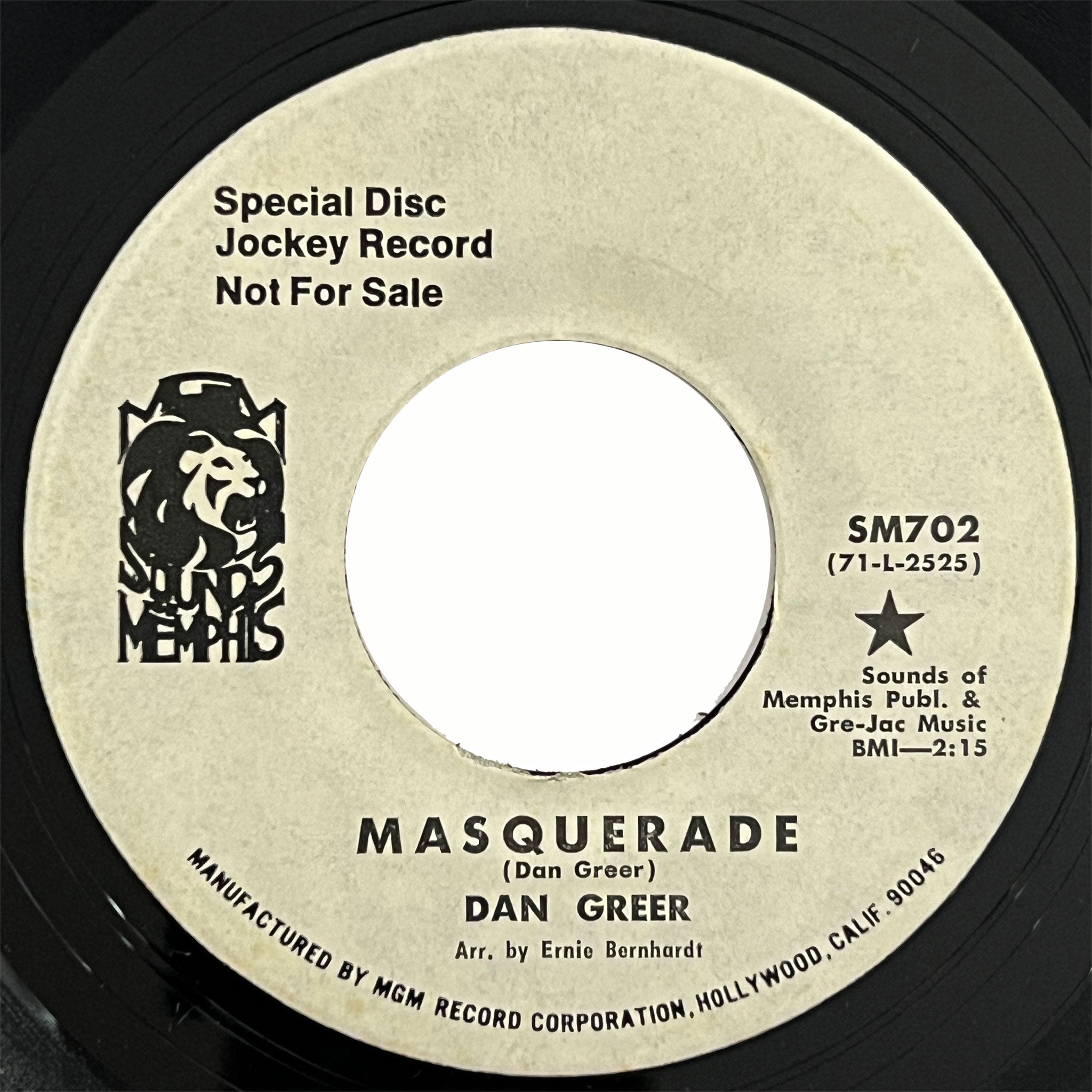 Dan Greer - Masquerade (promo)