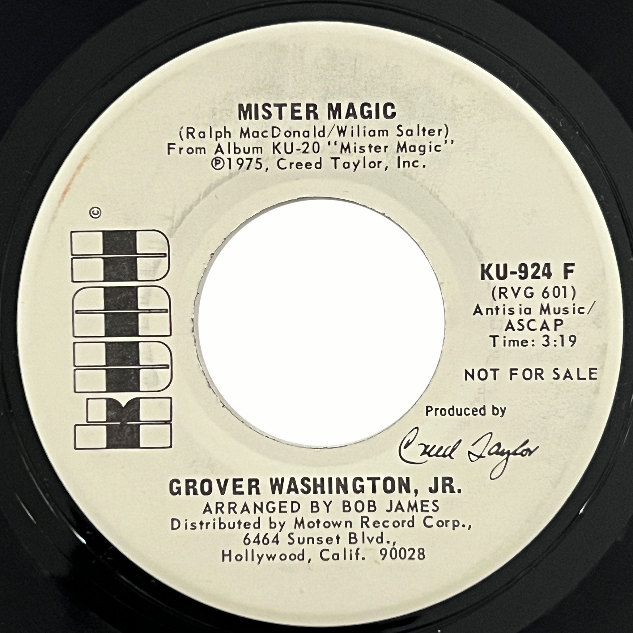 Grover Washington, Jr. - Mister Magic (promo)