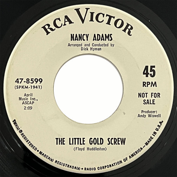 Nancy Adams - The Little Gold Screw (promo)