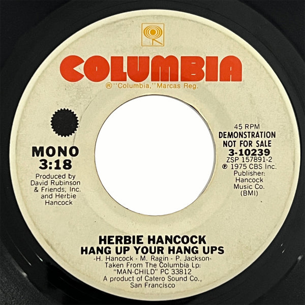Herbie Hancock - Hang Up Your Hang Ups (promo)