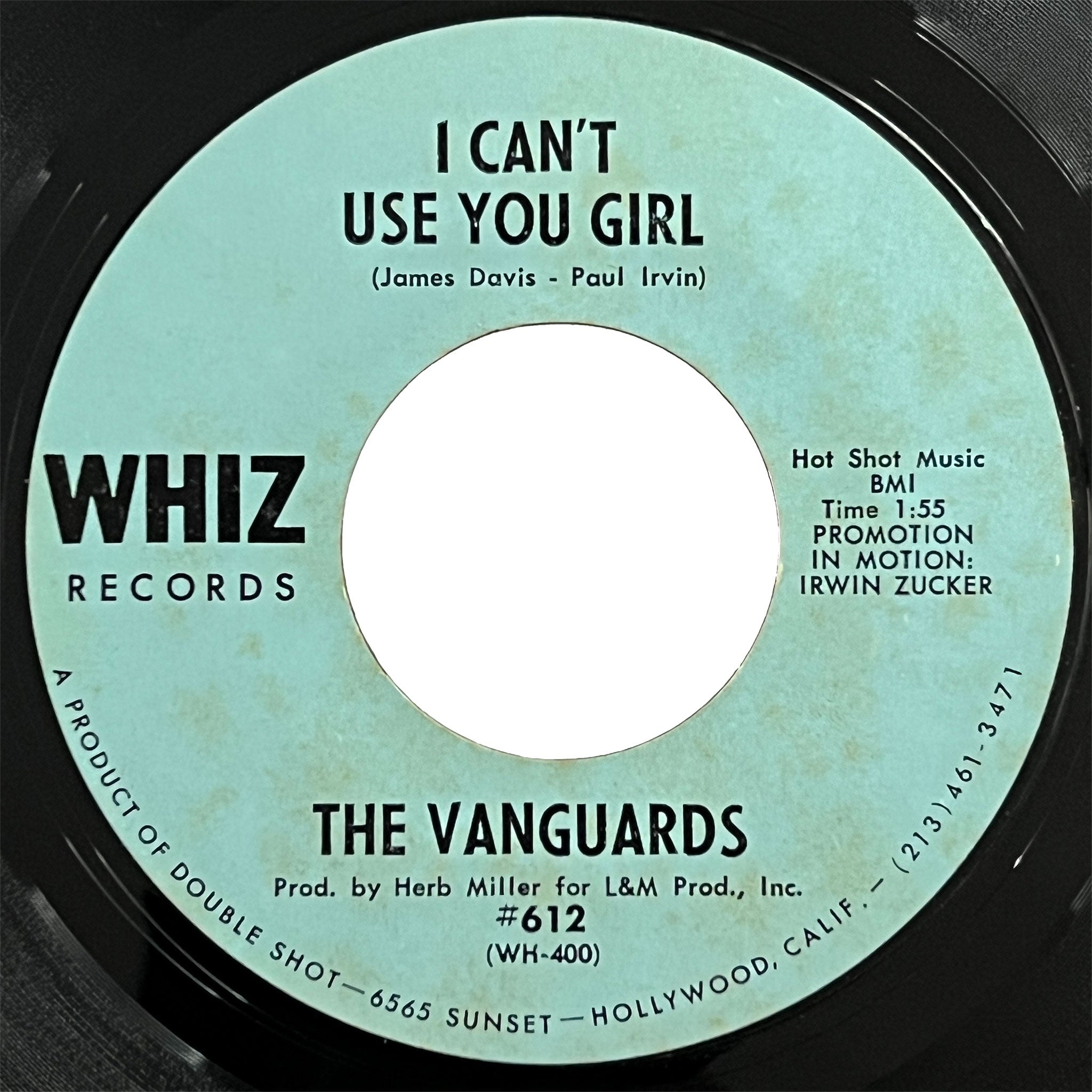 Vanguards - I Can't Use You Girl