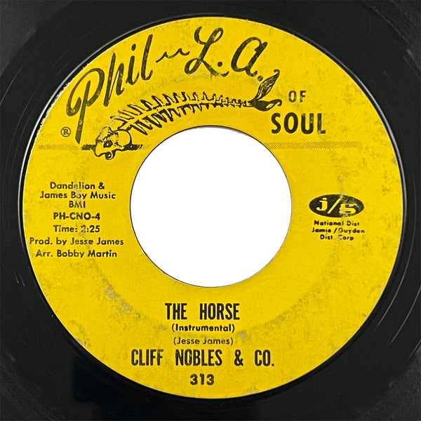 Cliff Nobles - Love Is All Right / The Horse (styrene) (Copy)