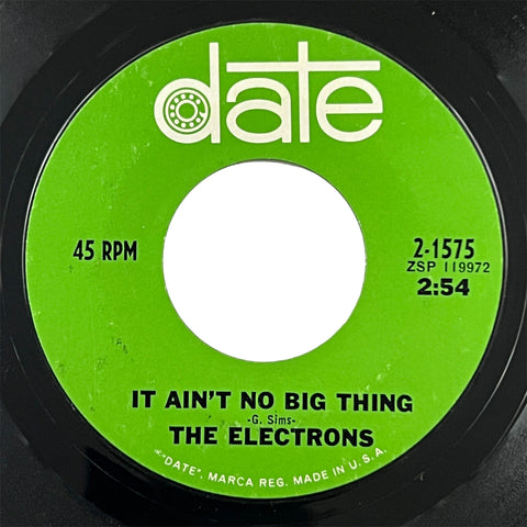 Electrons - It Ain't No Big Thing