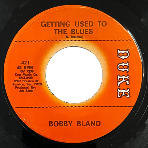 Bobby Bland - Getting Used To The Blues