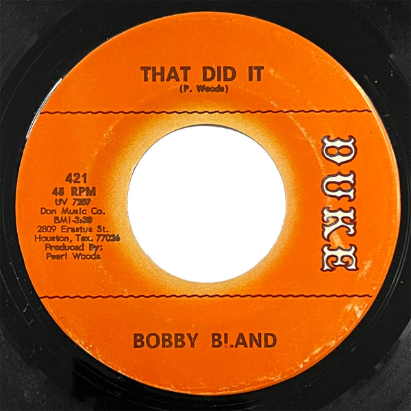 Bobby Bland - Getting Used To The Blues