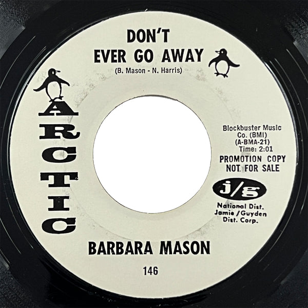 Barbara Mason - Don't Ever Go Away (promo)