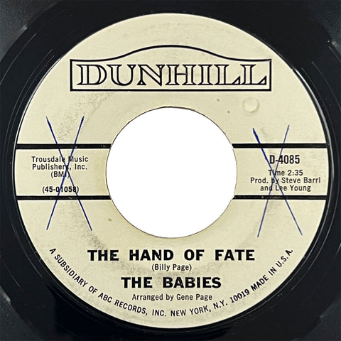 The Babies - The Hand of Fate (promo)