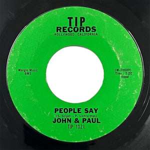 John and Paul - People Say