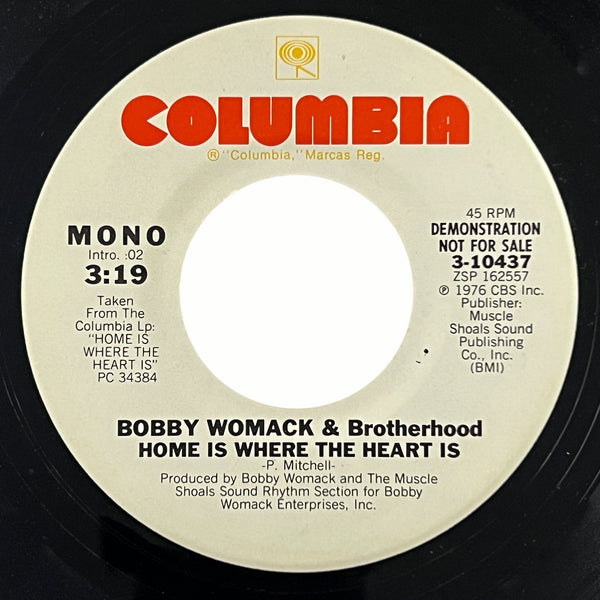 Bobby Womack - Home Is Where The Heart Is (promo)