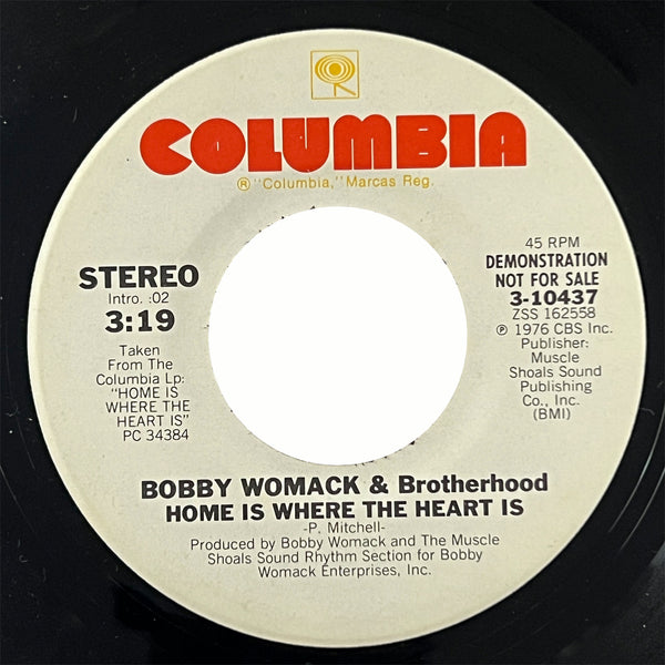 Bobby Womack - Home Is Where The Heart Is (promo)