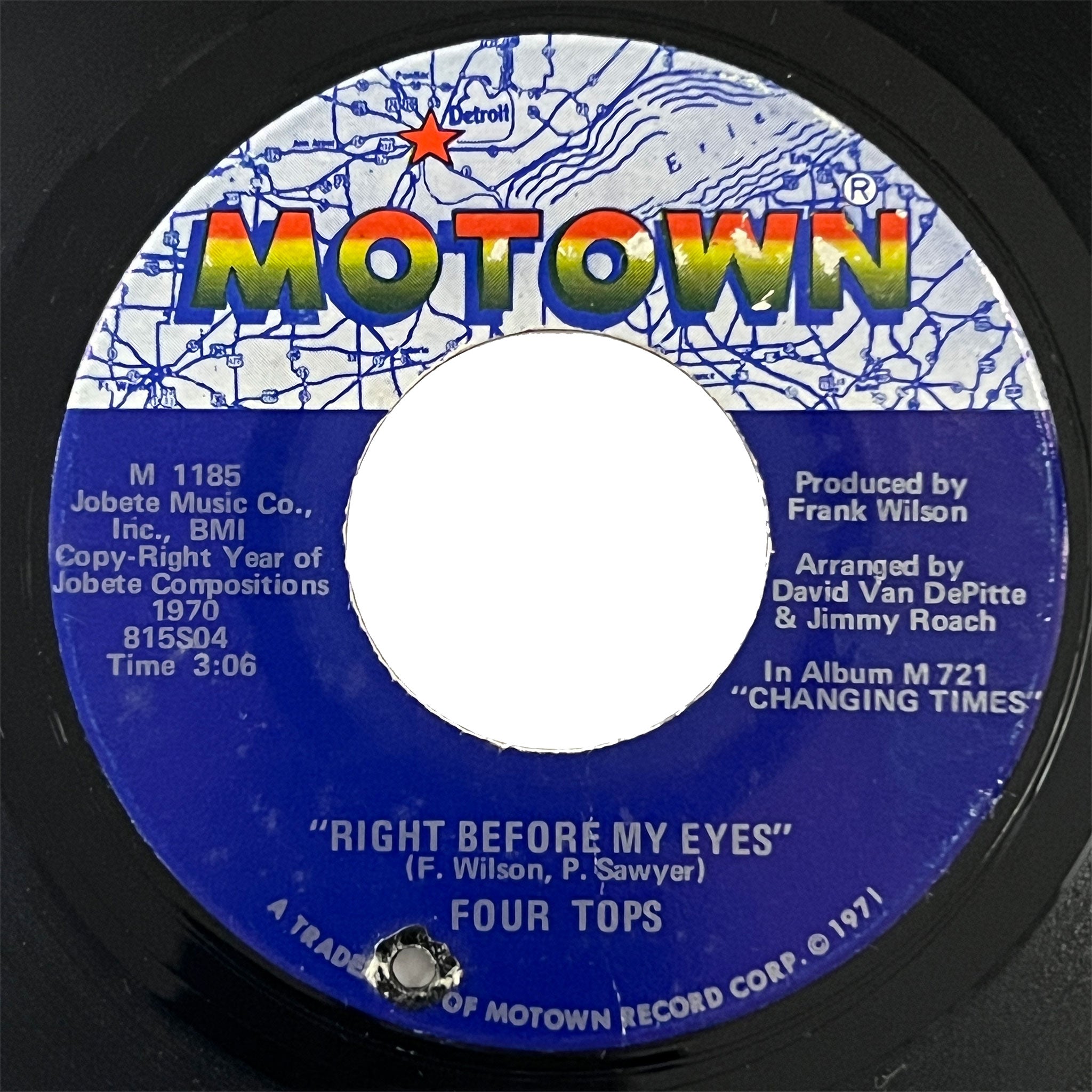 Four Tops - Right Before My Eyes