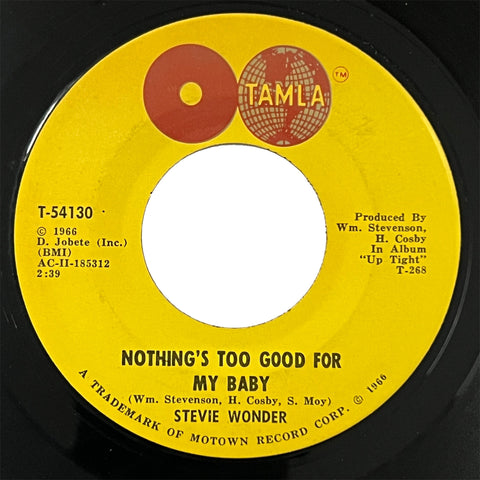 Stevie Wonder - Nothing's Too Good For My Baby