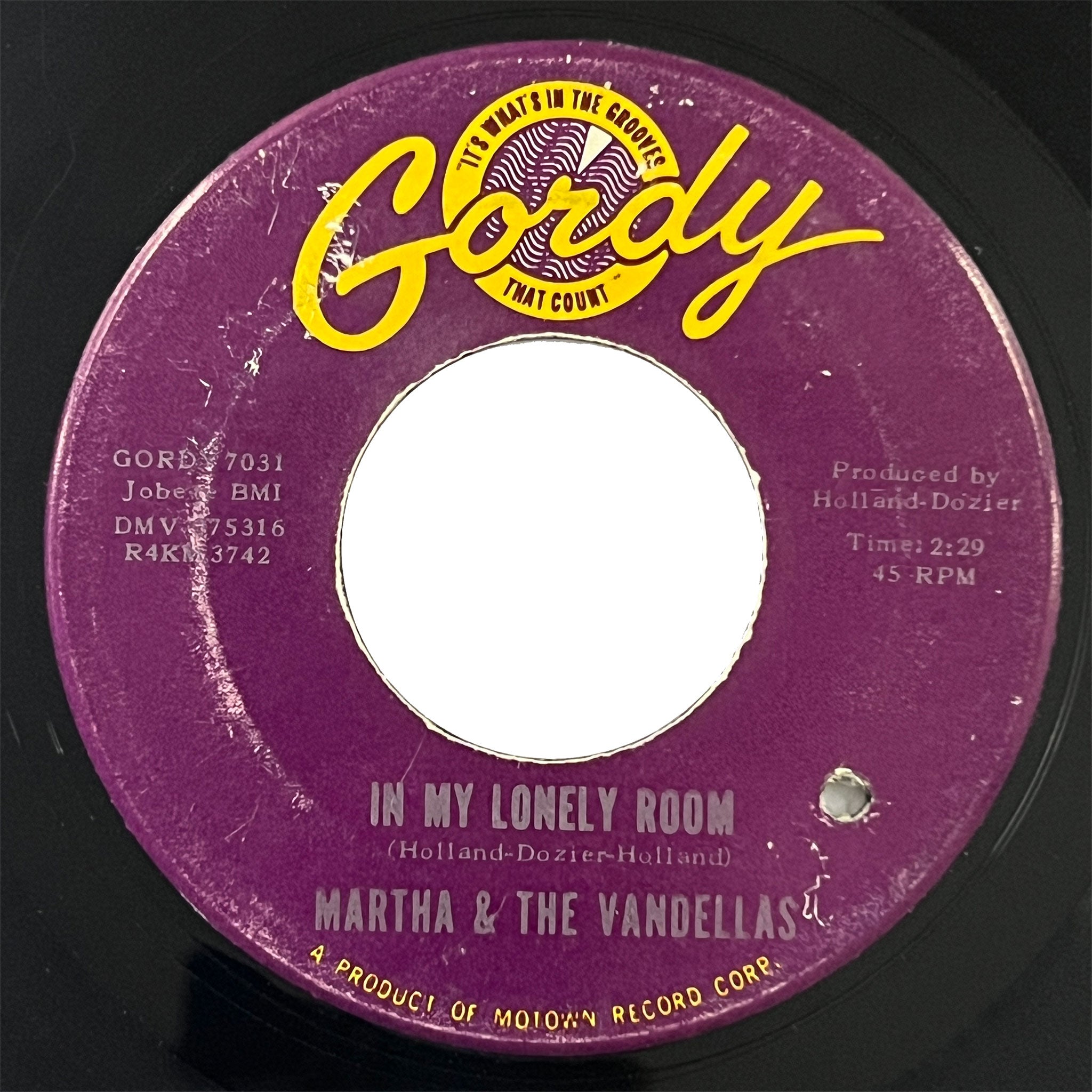 Martha Reeves and The Vandellas - In My Lonely Room