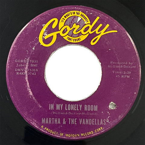 Martha Reeves and The Vandellas - In My Lonely Room