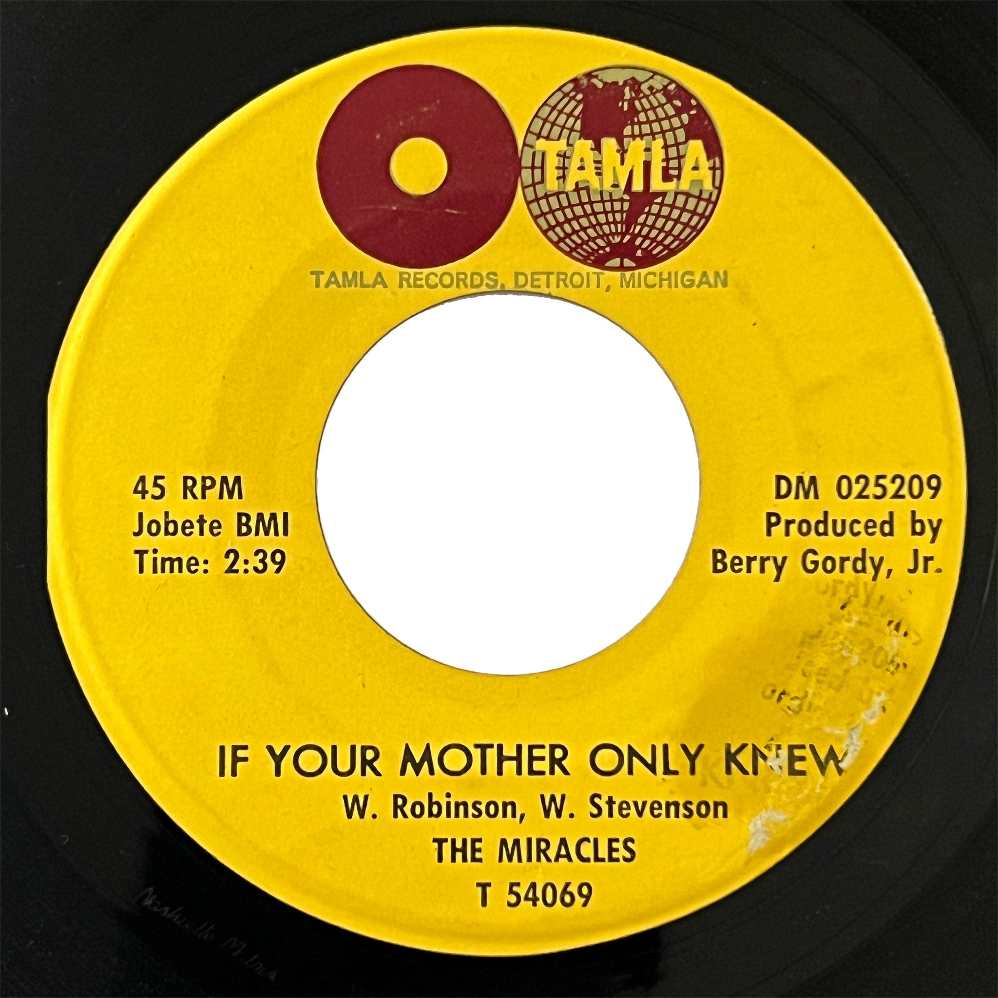Miracles - If Your Mother Only Knew