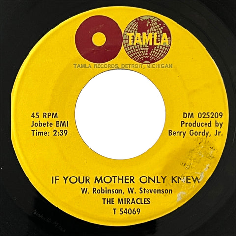 Miracles - If Your Mother Only Knew