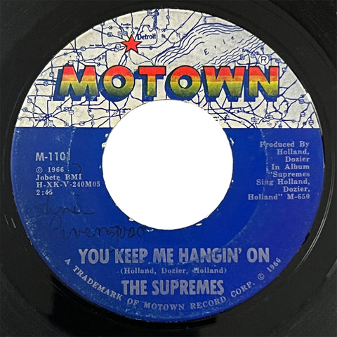 Supremes - You Keep Me Hangin' On