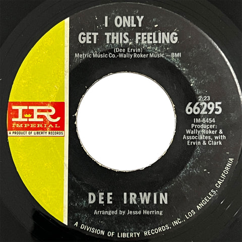 Dee Irwin - I Only Get This Feeling
