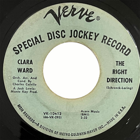 Clara Ward - The Right Direction (promo)