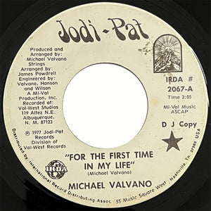 Michael Valvano - For The First Time In My Life (promo)