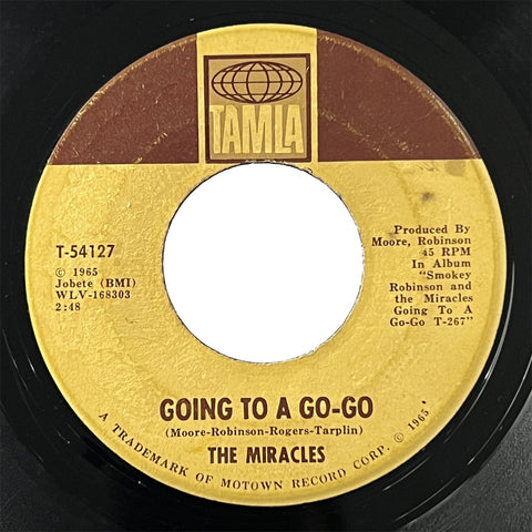 Miracles - Going To A Go Go