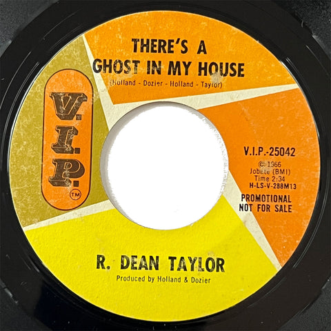 R Dean Taylor - There's A Ghost In My House (promo)