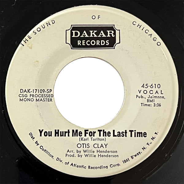 Otis Clay - Baby Jane (promo)