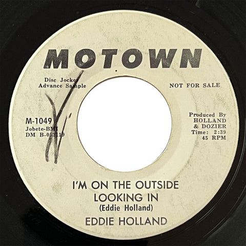 Eddie Holland - I'm On The Outside Looking In (promo)