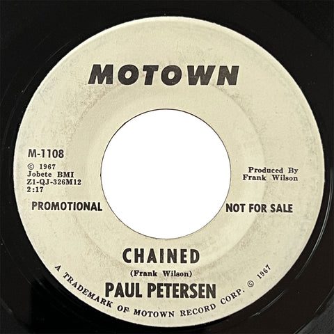 Paul Petersen - Chained (promo)