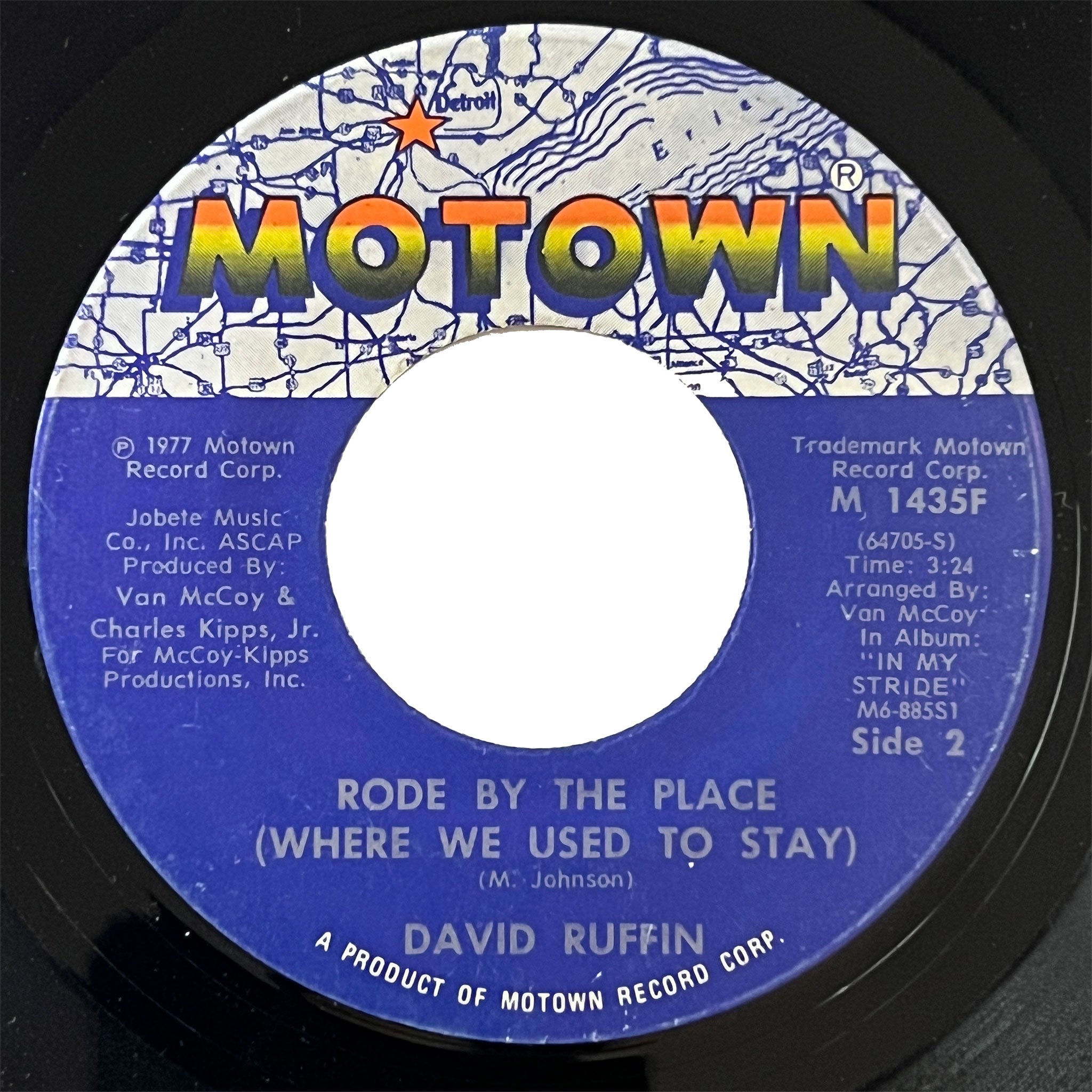 David Ruffin - Rode By The Place