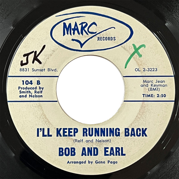 Bob and Earl - Harlem Shuffle