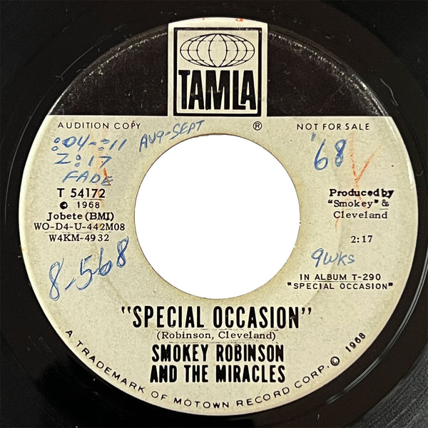 Miracles - Special Occasion (promo)