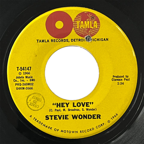 Stevie Wonder - Hey Love