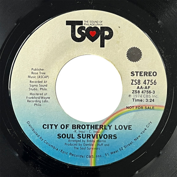 Soul Survivors - City Of Brotherly Love (promo)