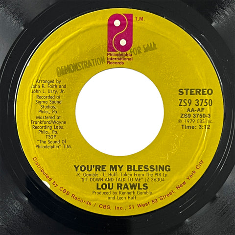 Lou Rawls - You're My Blessing