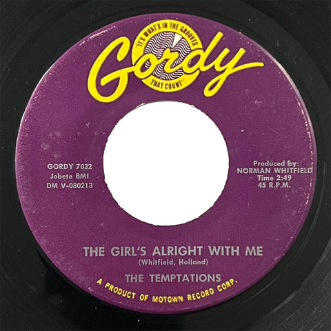 Temptations - Girl's Alright With Me