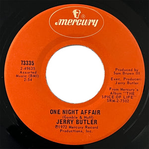 Jerry Butler - One Night Affair