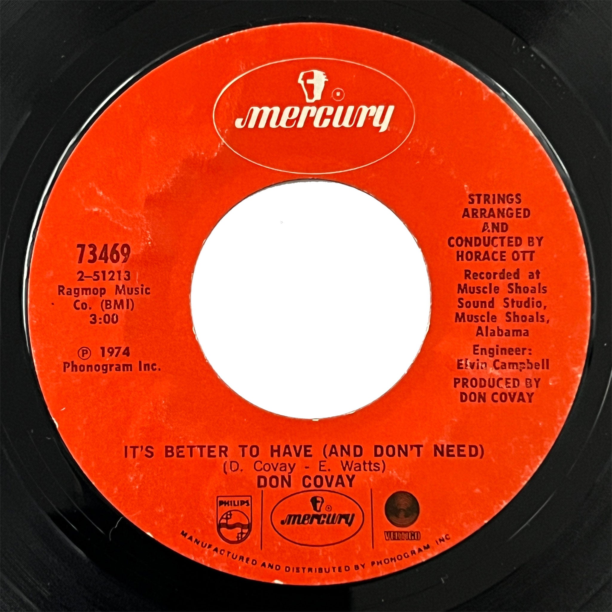Don Covay - It's Better To Have (And Don't Need)