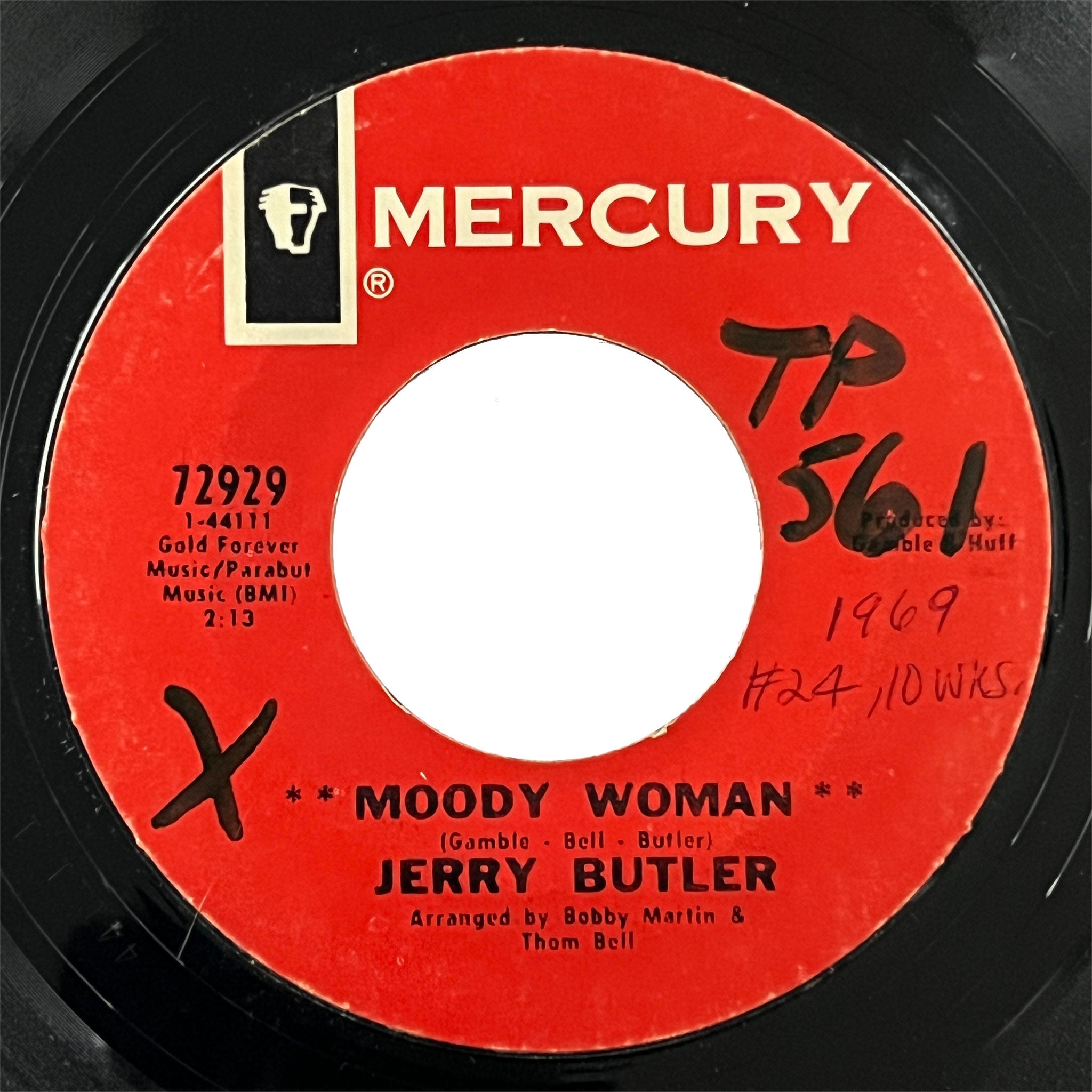 Jerry Butler - Moody Woman